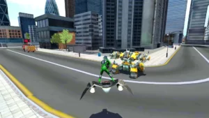 Rope Frog Ninja Hero Car Vegas + Mod