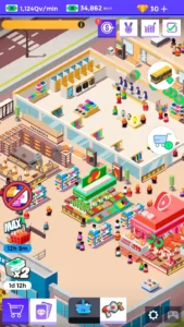 Idle Supermarket Tycoon + Mod