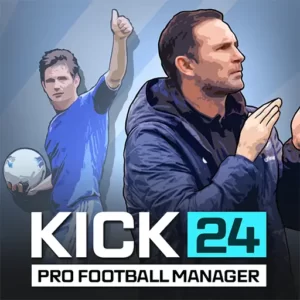 KICK 24: Pro Football Manager + Mod