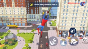Spider Fighting: Hero Game + Mod