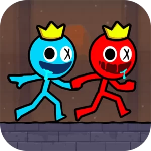 Red and Blue Stickman 2 + Mod