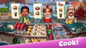 Cooking Fever: Restaurant Game + Mod