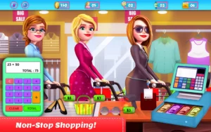 Shopping Mall Girl Cashier + Mod