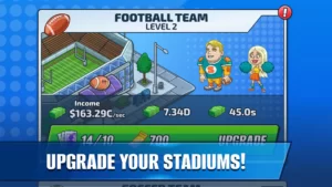 Idle Sports Tycoon Game + Mod