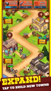 Idle Frontier: Tap Town Tycoon + Mod