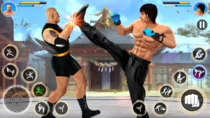 Kung Fu karate: Fighting Games + Mod