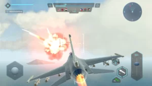 Sky Warriors: Airplane Games + Mod