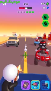 Rage Road - Car Shooting Game + Mod