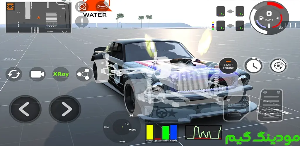 دانلود بازی DriveCSX Car Crash Simulator + Mod شبیه سازی تصادف هک شده برای اندروید
