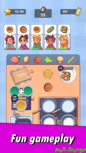 Mini Kitchen Chef: Cooking Sim + Mod