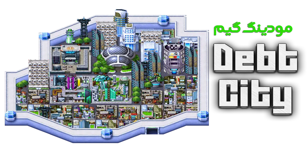 دانلود بازی Debt City - Retro Life Sim RPG + Mod شهر بدهی هک شده برای اندروید