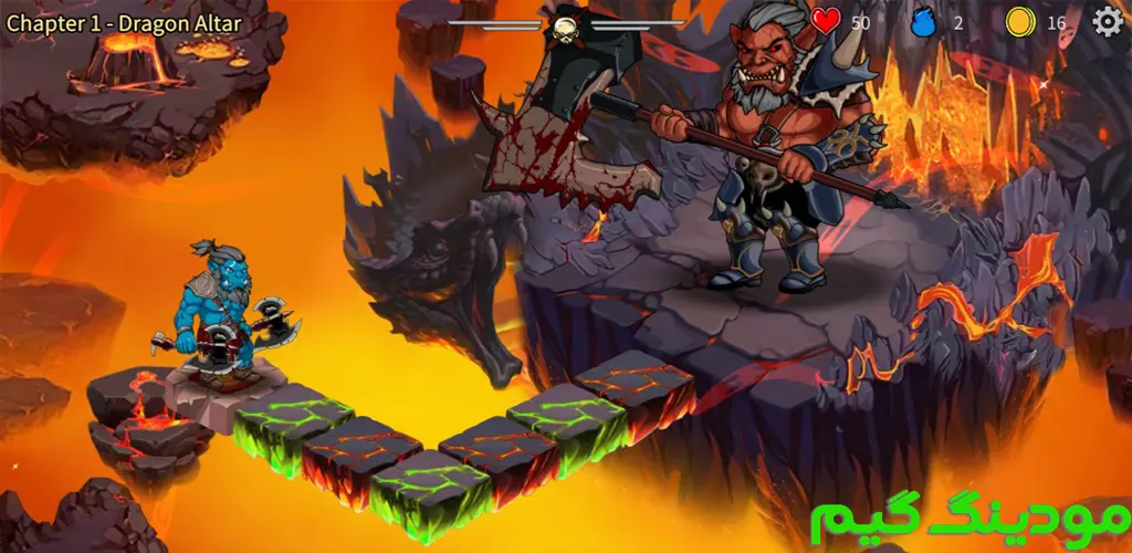 دانلود بازی Dice Clash World + Mod دایس کلش ورلد هک شده برای اندروید