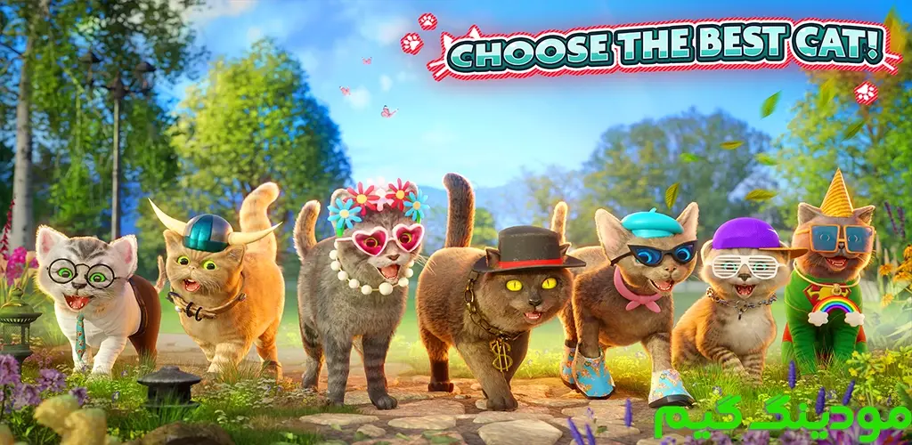 دانلود بازی Cat Simulator 2 + Mod شبیه ساز گربه 2 هک شده برای اندروید