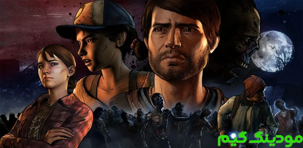 دانلود بازی The Walking Dead: A New Fronti + Mod مردگان متحرک: یک جبهه جدید هک شده برای اندروید