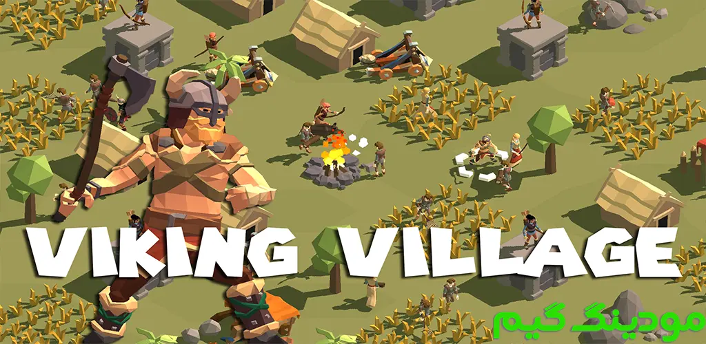 دانلود بازی Viking Village + Mod دهکده وایکینگ ها هک شده برای اندروید