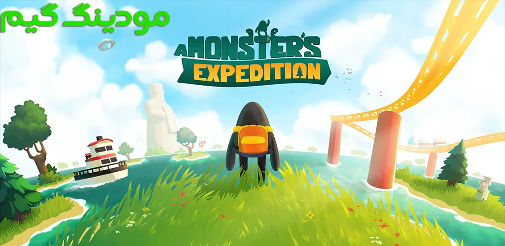 دانلود بازی A Monster's Expedition + Mod سفر اکتشافی یک هیولا هک شده برای اندروید