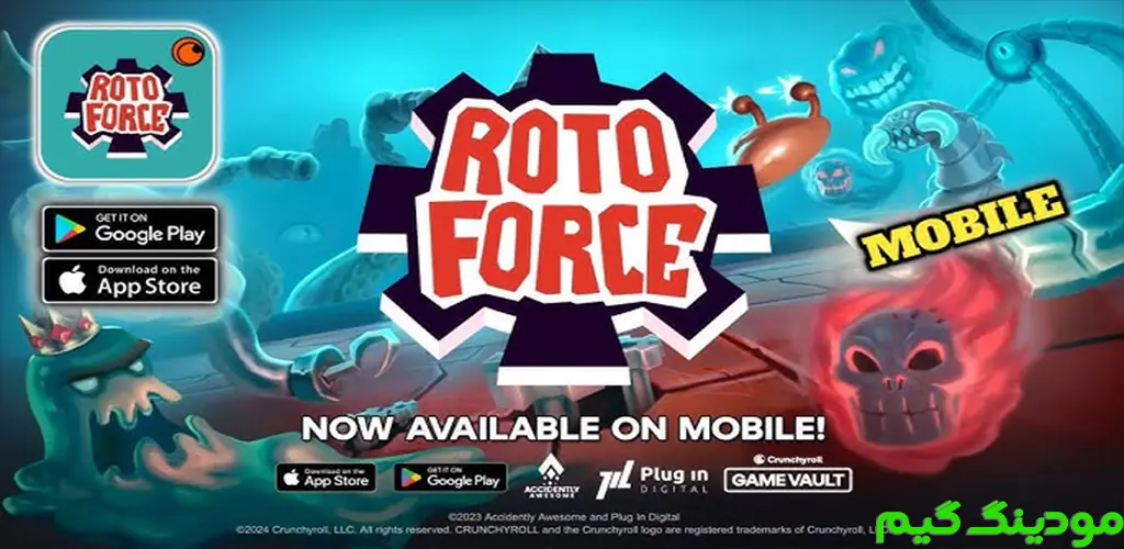 دانلود بازی Crunchyroll: Roto Force + Mod کرانچیرول: نیروی روتو هک شده برای اندروید