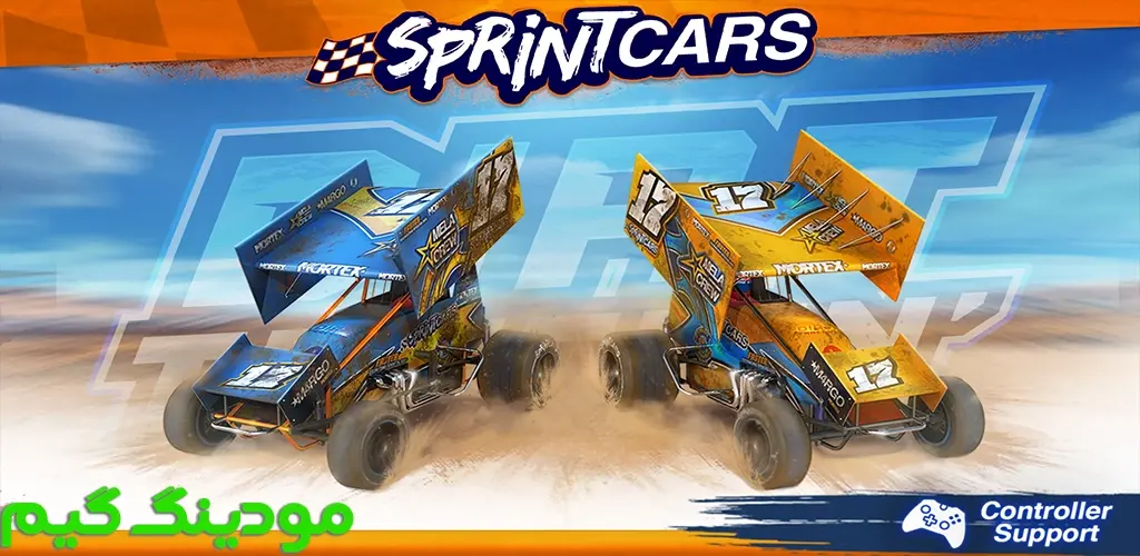 دانلود بازی Dirt Trackin Sprint Cars + Mod ردیابی خاک در ماشین‌های اسپرینت هک شده برای اندروید