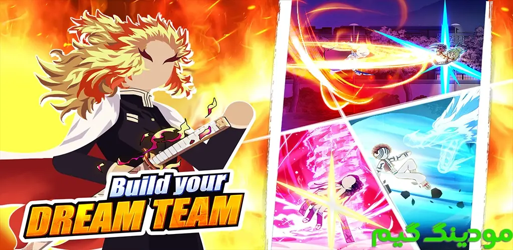 دانلود بازی Stick Demon Shadow Fight + Mod نبرد استیکمن ها با شیاطین تاریکی هک شده برای اندروید