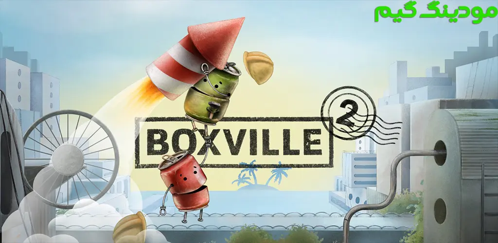 دانلود بازی Boxville 2 + Mod باکسویل 2 هک شده برای اندروید