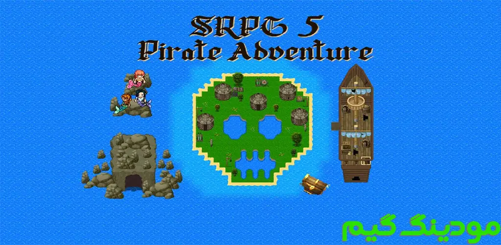 دانلود بازی Survival RPG: Pirate Adventure + Mod بقا نقش افرین: ماجراجویی دزدان دریایی هک شده برای اندروید