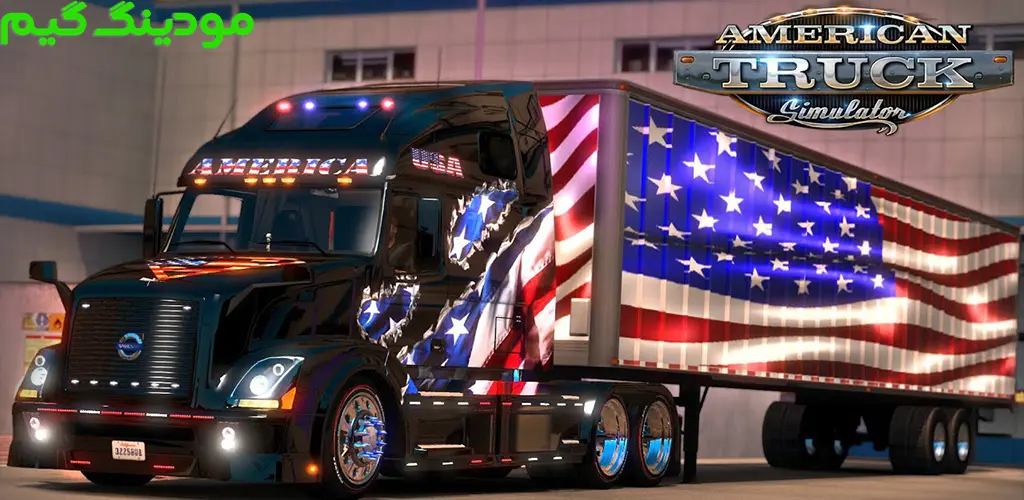 دانلود بازی American Truck Simulator + Mod امریکن تراک سیمولاتور هک شده برای اندروید