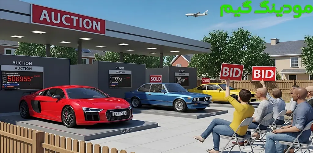 دانلود بازی City Car Dealership: Car Games + Mod نمایندگی خودرو شهری: بازی‌های ماشین هک شده برای اندروید