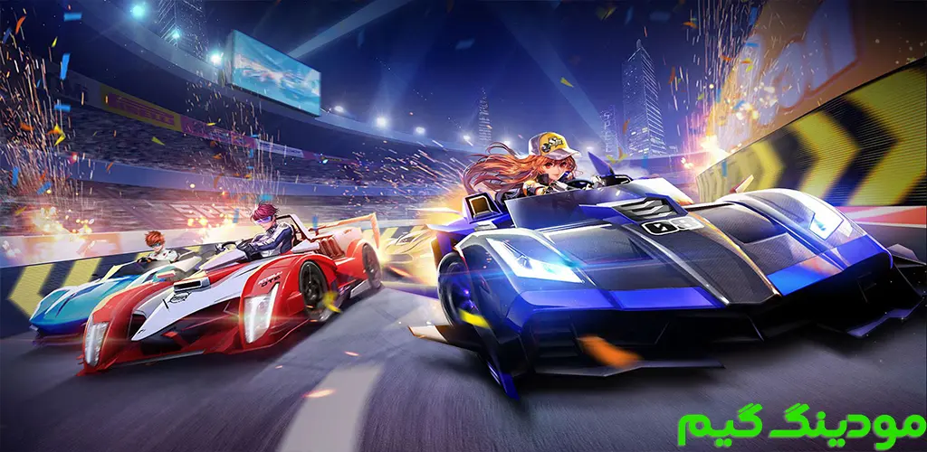 دانلود بازی Garena Speed Drifters + Mod رانندگان سریع دریفت هک شده برای اندروید