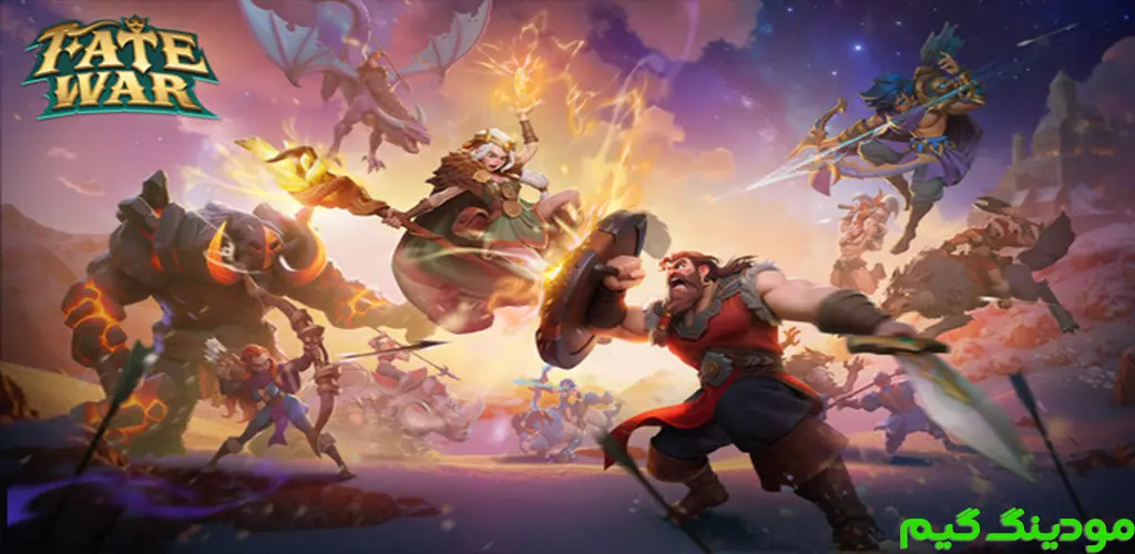 دانلود بازی Fate War + Mod جنگ سرنوشت هک شده برای اندروید