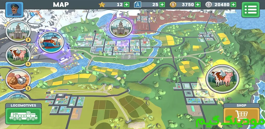 دانلود بازی Train Simulator 2 + Mod شبیه‌ساز قطار 2 هک شده برای اندروید