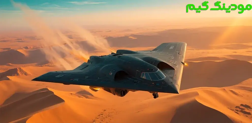 دانلود بازی AC130: War 3D Shooting Games + Mod پهباد آک 130 هک شده برای اندروید