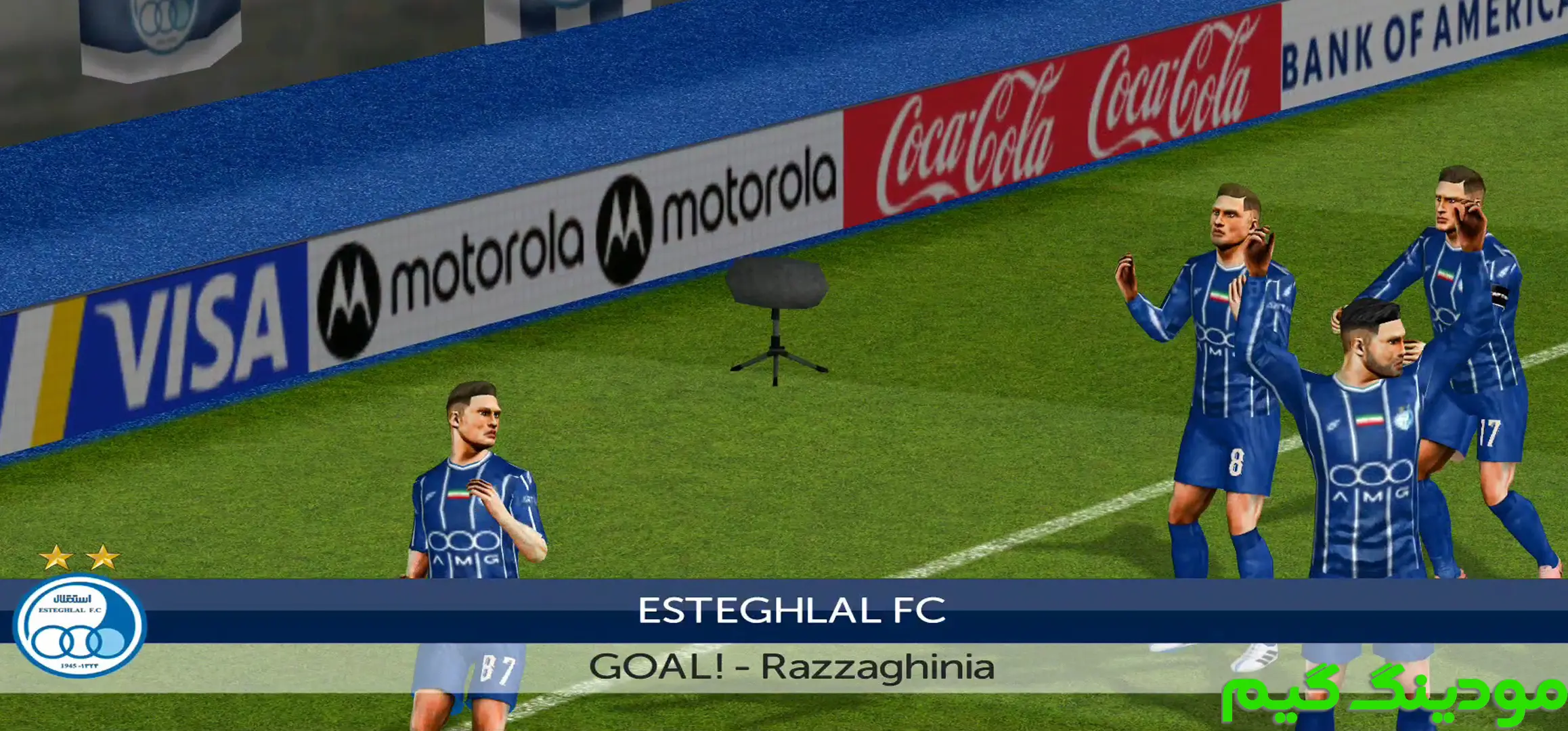 دانلود بازی FTS 2026 همراه لیگ برتر ایران 1404/1405 برای اندروید