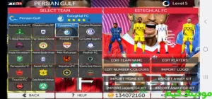 دانلود بازی FTS 2026 همراه لیگ برتر ایران 1404/1405 برای اندروید