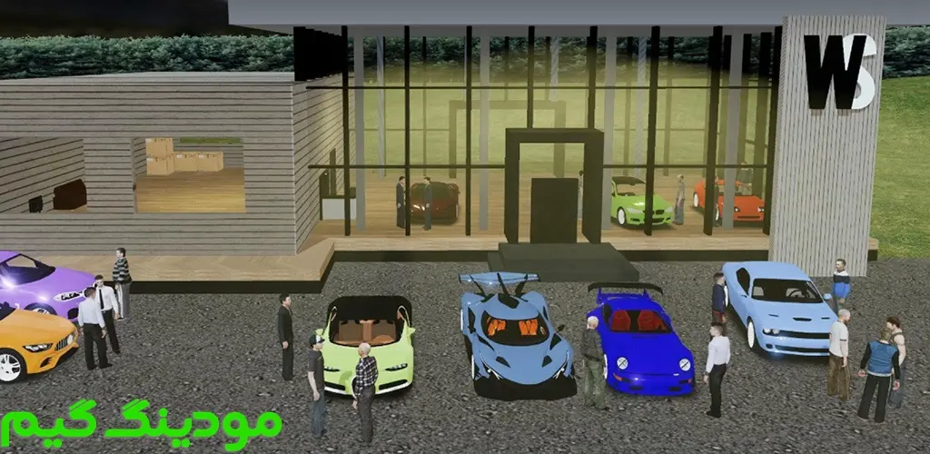 دانلود بازی Car Dealer Sales Simulator + Mod شبیه ساز فروش خودرو هک شده برای اندروید