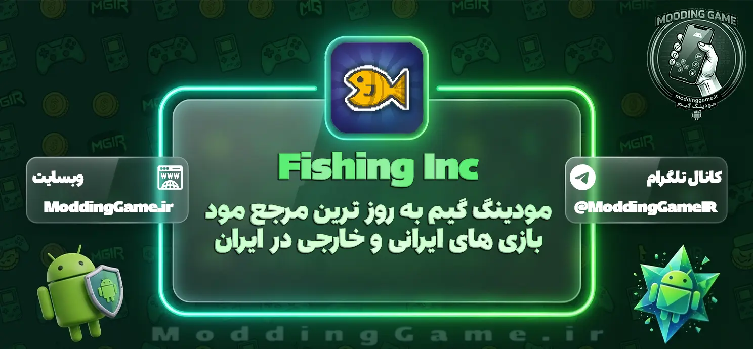 دانلود بازی Fishing Inc مود شده برای اندروید