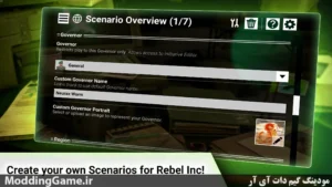 Rebel Inc: Scenario Creator