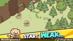 Idle Cat Gunner: Shooter RPG