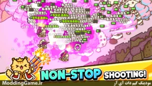 Idle Cat Gunner: Shooter RPG